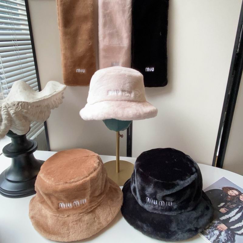 Miumiu Scarf Hat dx (195)