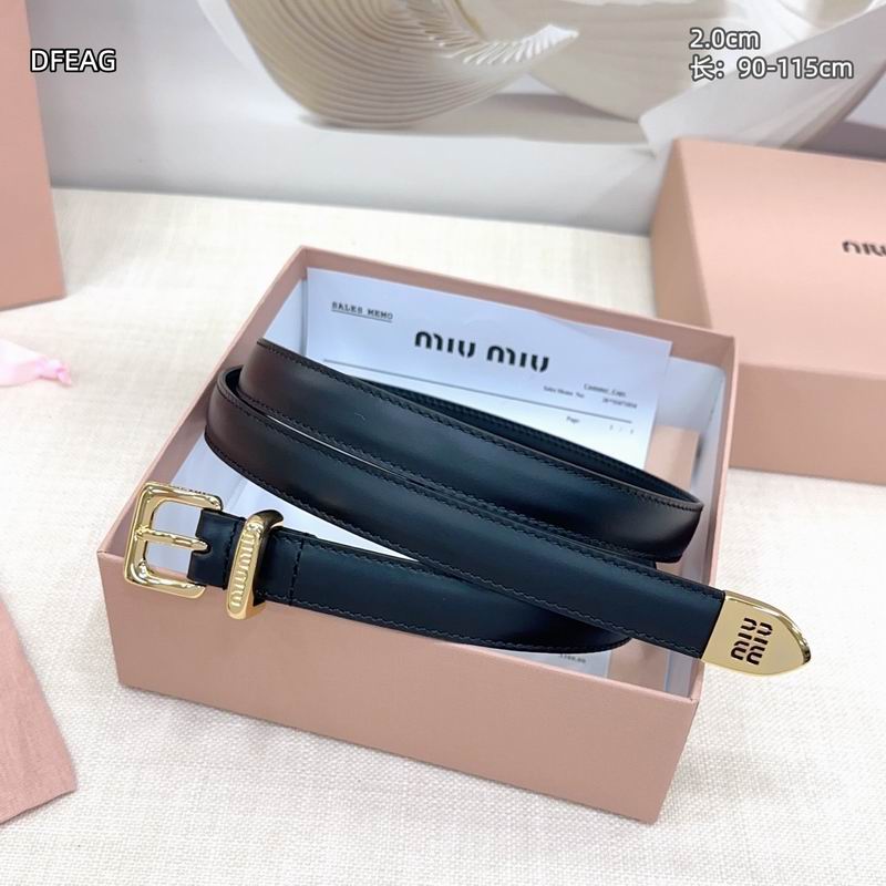 Miumiu belt 20mmX90-115cm 8L (8)