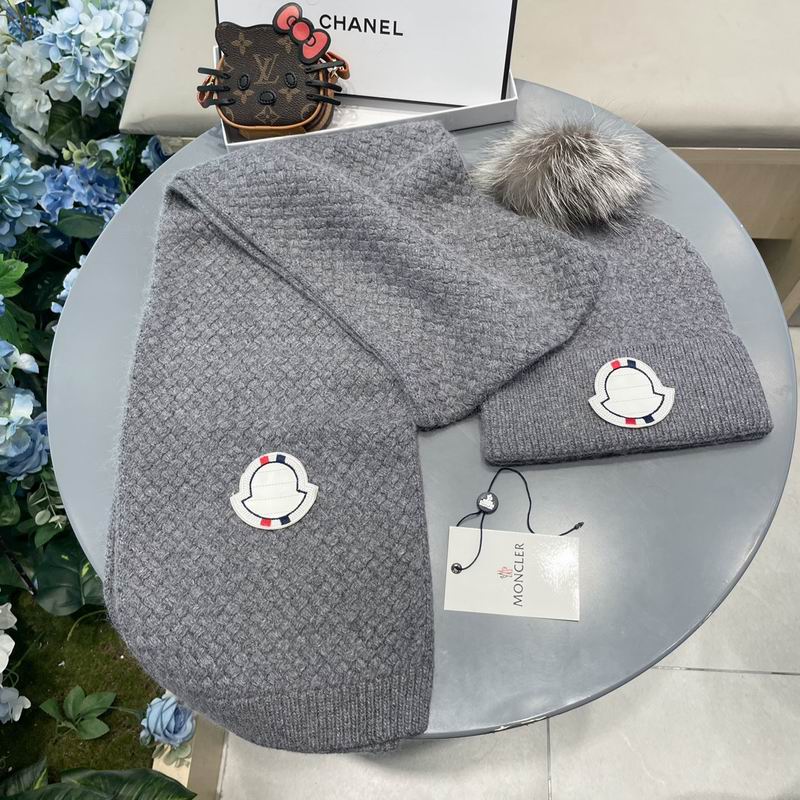 Moncler Scarf Hat (1214)