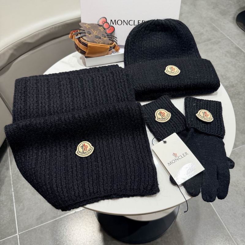 Moncler Scarf Hat Gloves (100)