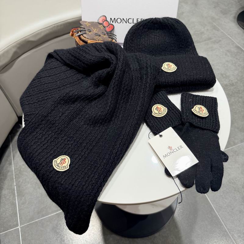Moncler Scarf Hat Gloves (101)
