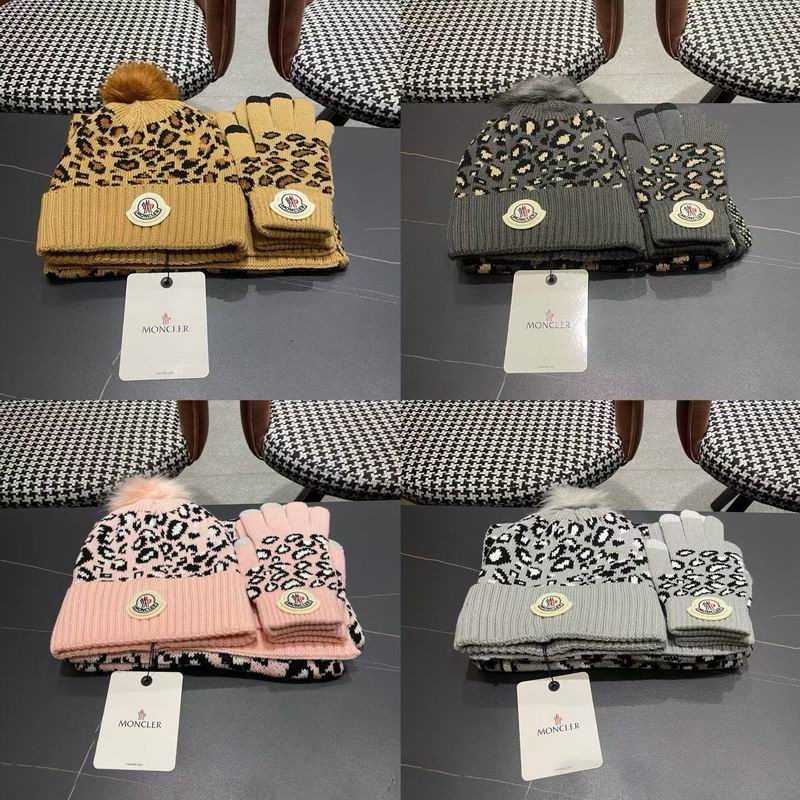 Moncler Scarf Hat Gloves (6)