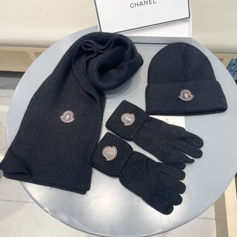 Moncler Scarf Hat Gloves  (111)