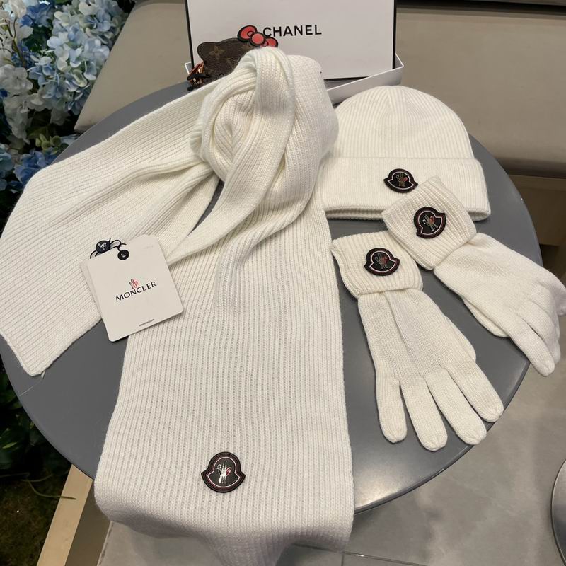 Moncler Scarf Hat Gloves  (124)