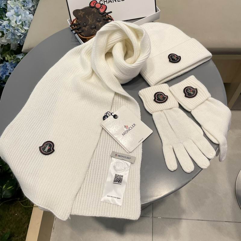 Moncler Scarf Hat Gloves  (126)