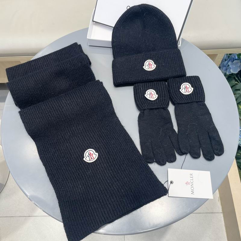 Moncler Scarf Hat Gloves  (130)