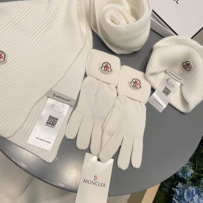 Moncler Scarf Hat Gloves  (144)