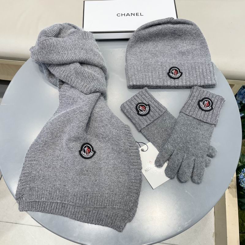 Moncler Scarf Hat Gloves  (159)