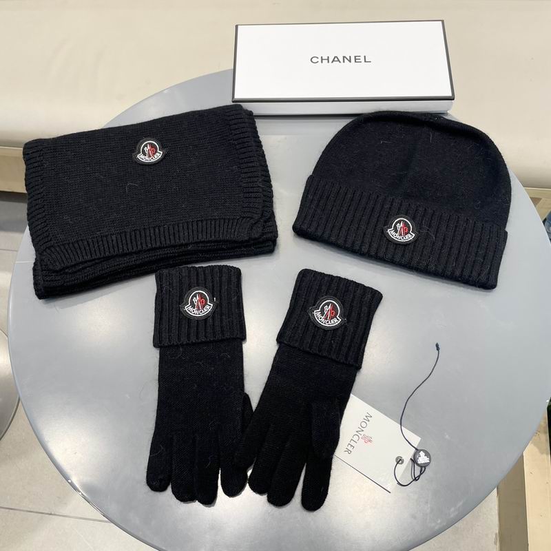Moncler Scarf Hat Gloves  (163)