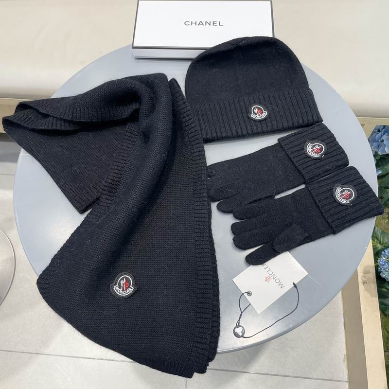 Moncler Scarf Hat Gloves  (165)