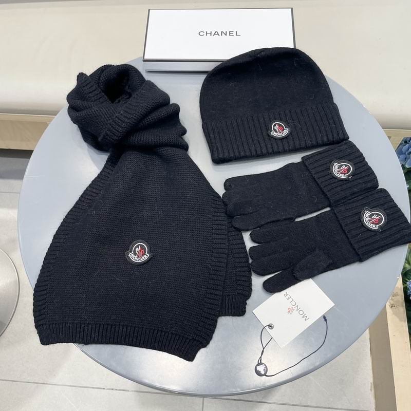 Moncler Scarf Hat Gloves  (166)