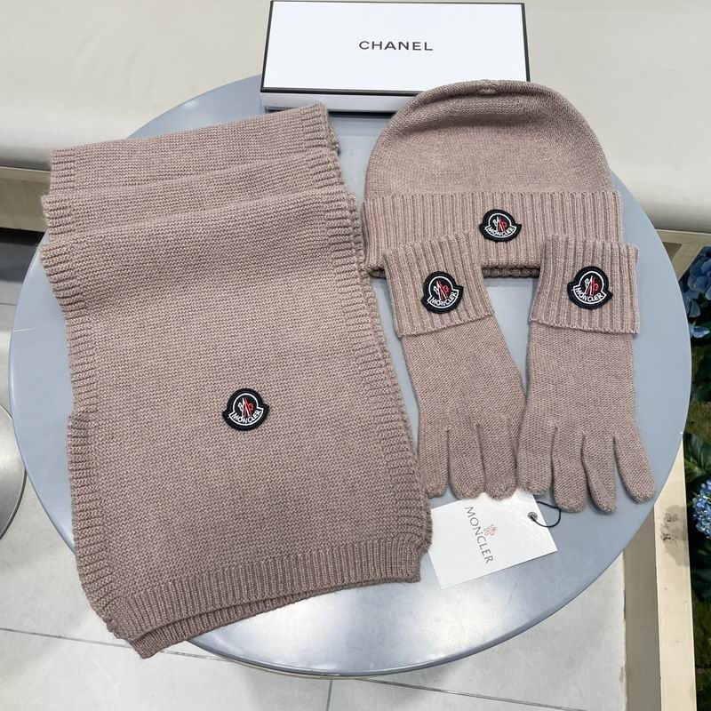 Moncler Scarf Hat Gloves  (175)