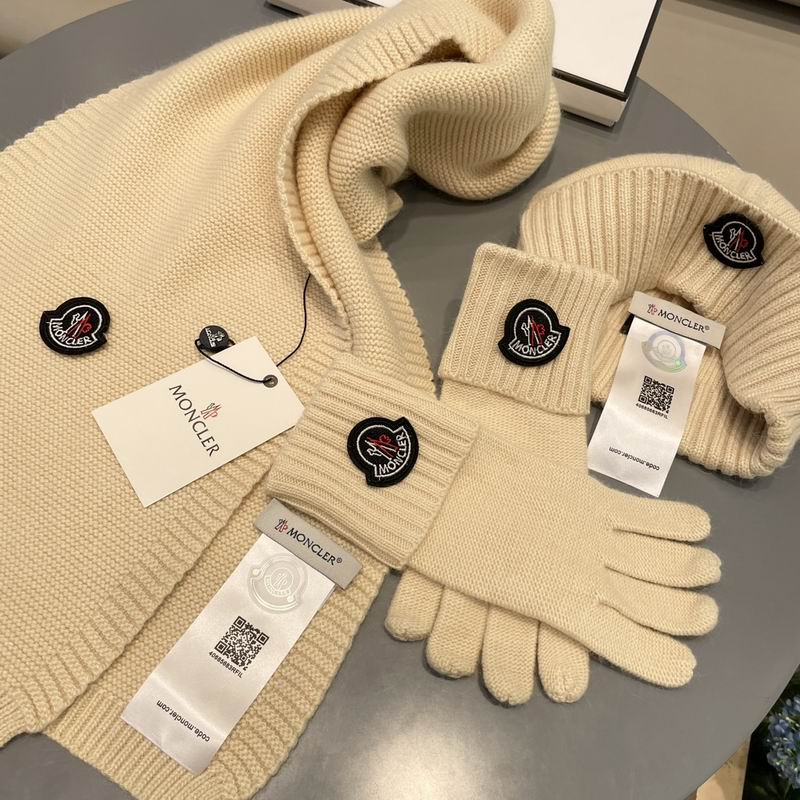 Moncler Scarf Hat Gloves  (190)