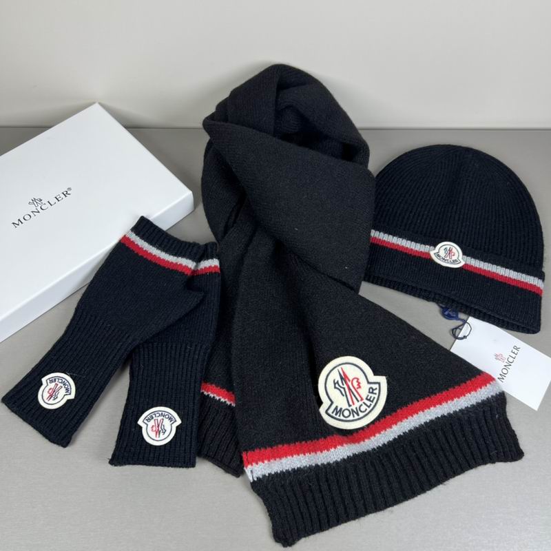 Moncler Scarf Hat Gloves  (329)