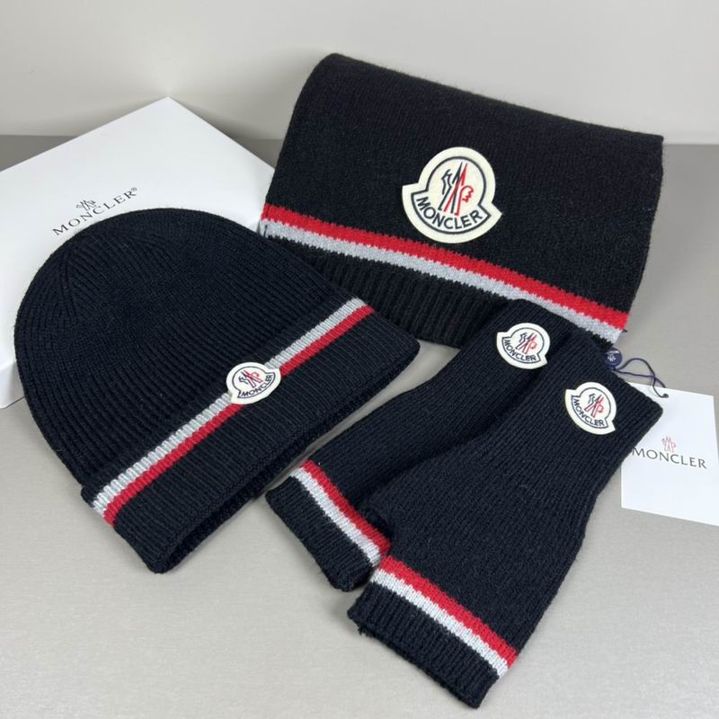 Moncler Scarf Hat Gloves  (332)