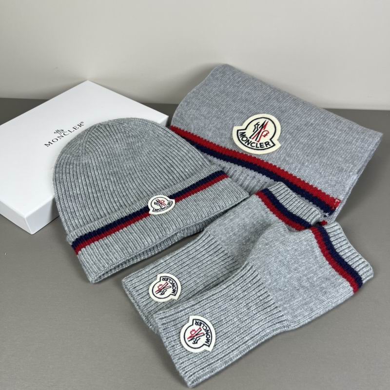 Moncler Scarf Hat Gloves  (336)