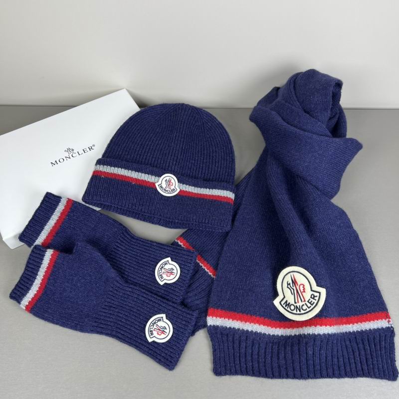 Moncler Scarf Hat Gloves  (340)