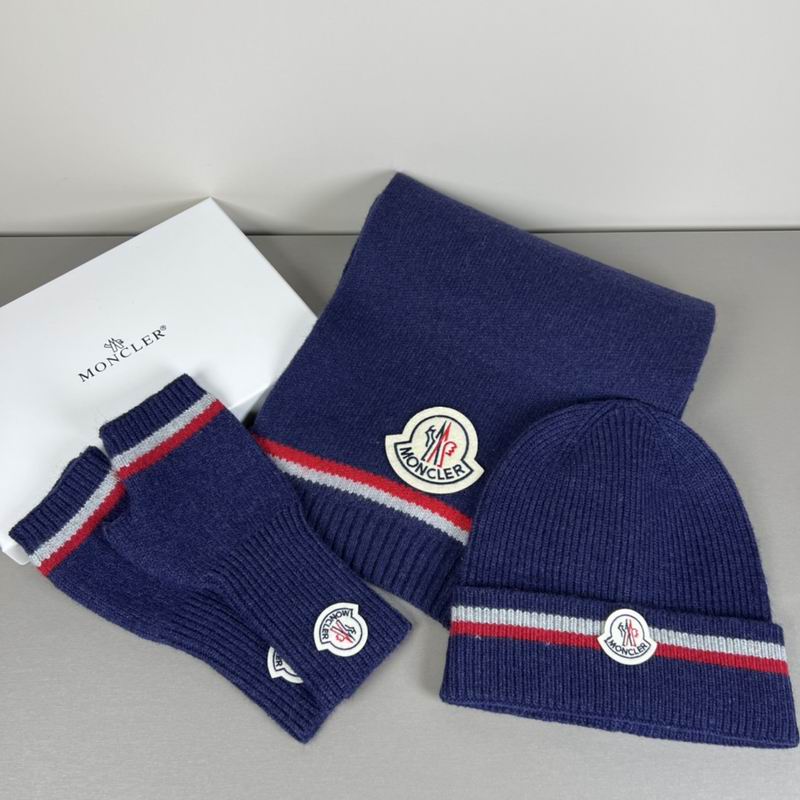 Moncler Scarf Hat Gloves  (342)