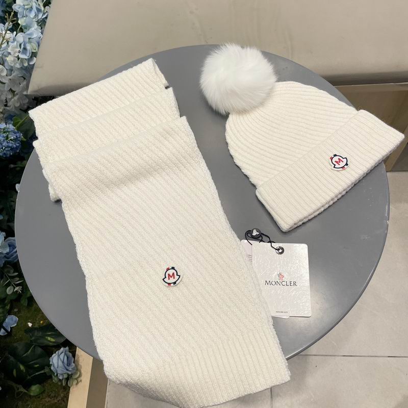 Moncler scarf hat (185)