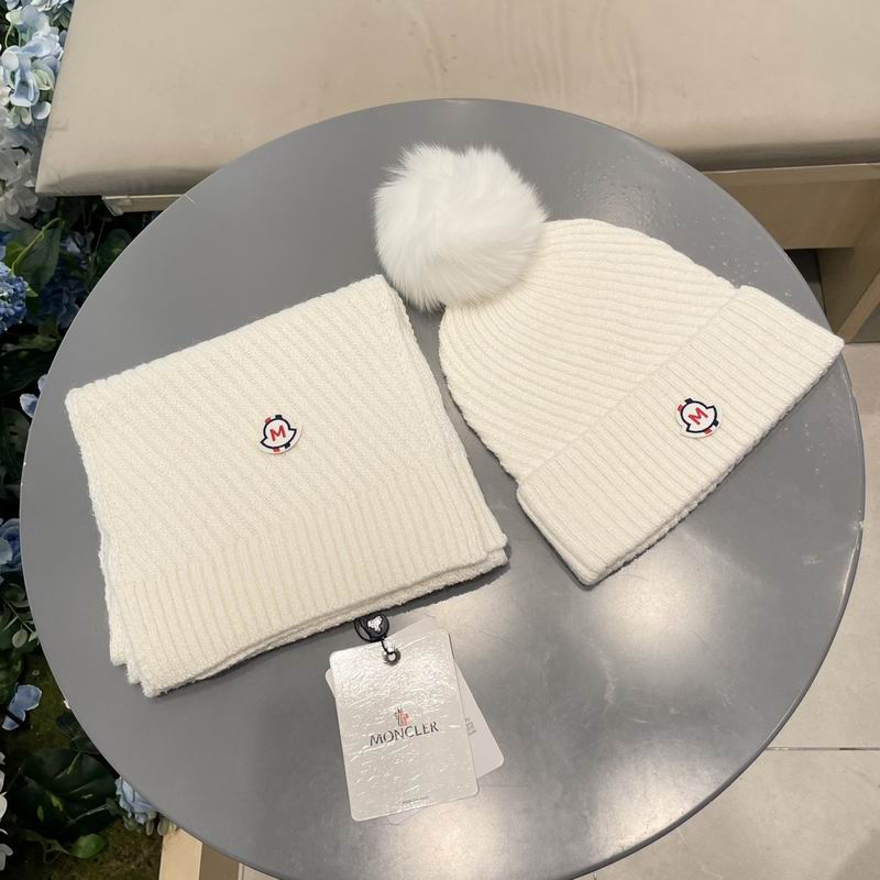 Moncler scarf hat (188)