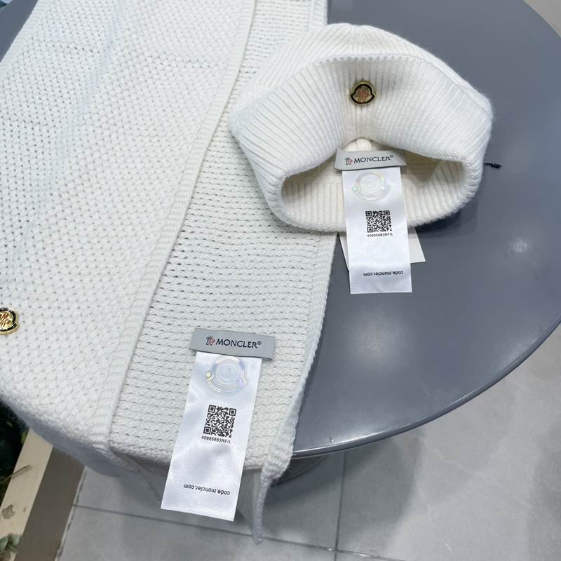Moncler scarf hat (289)