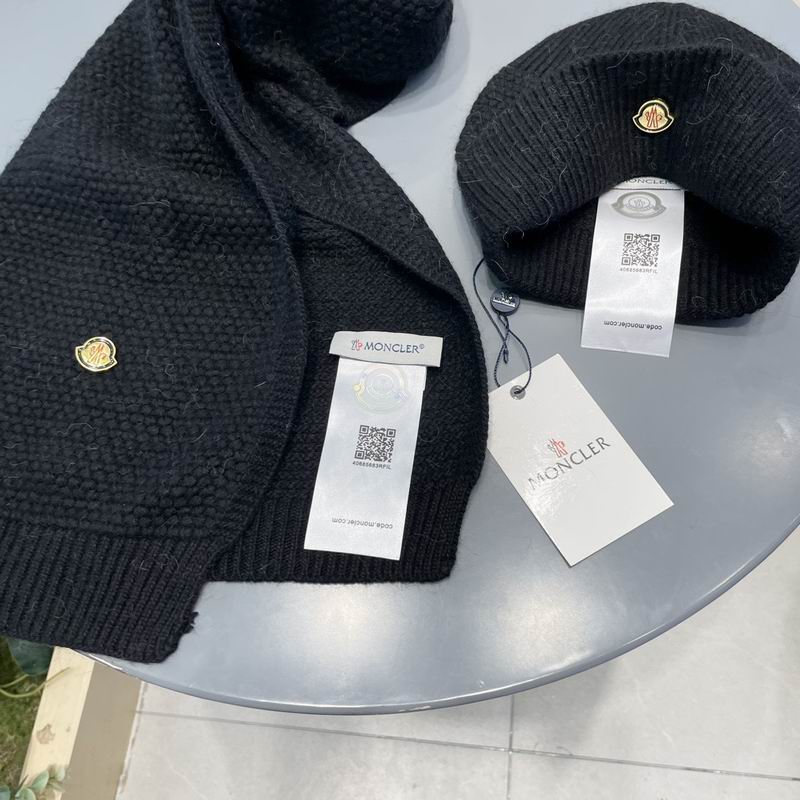 Moncler scarf hat (307)