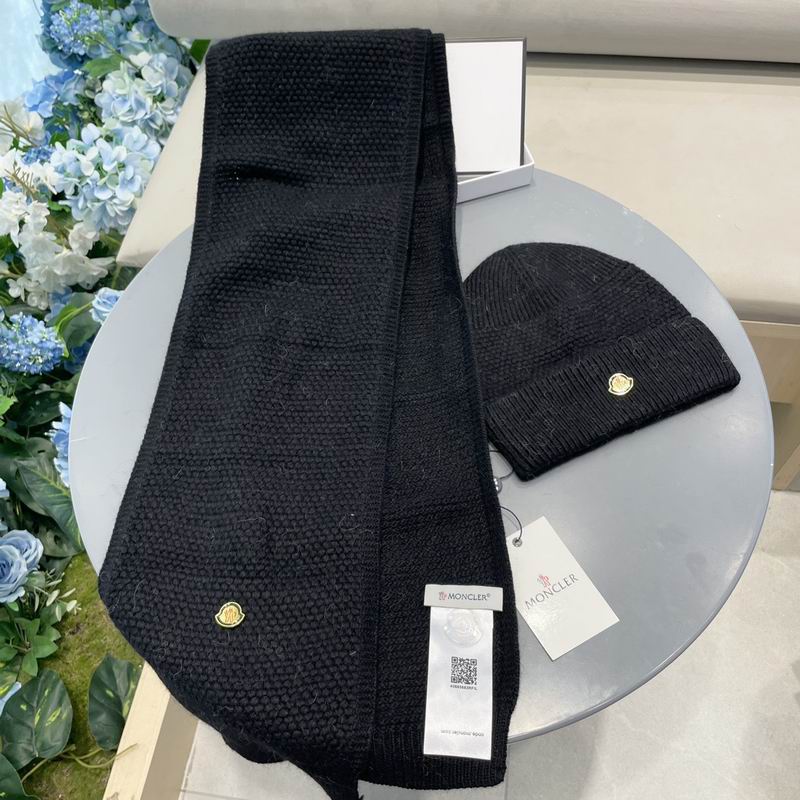 Moncler scarf hat (308)
