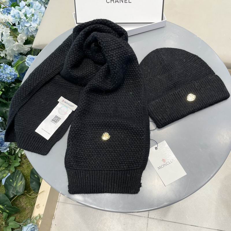 Moncler scarf hat (309)