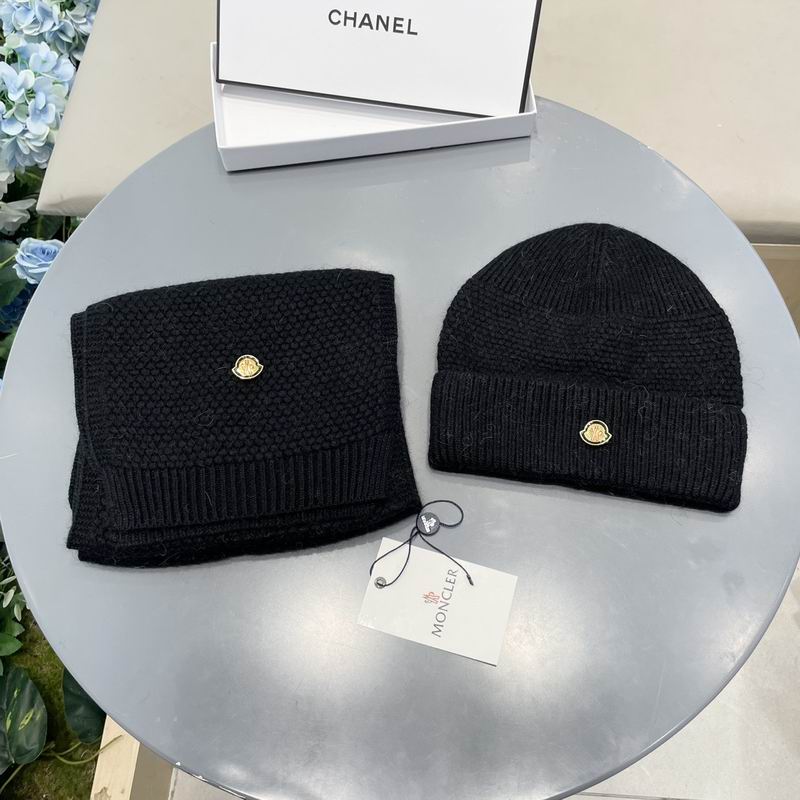 Moncler scarf hat (315)