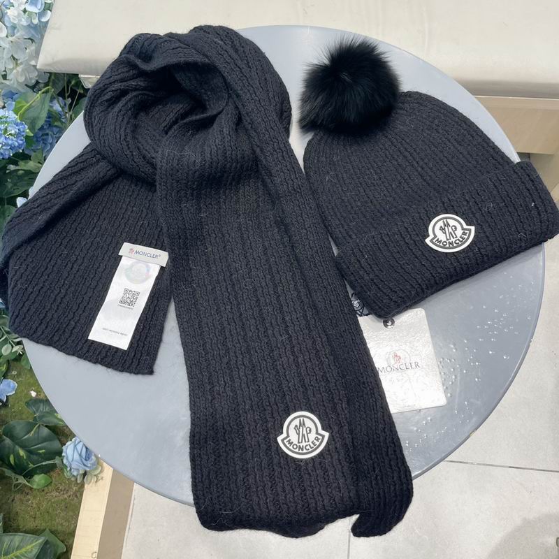 Moncler scarf hat (408)