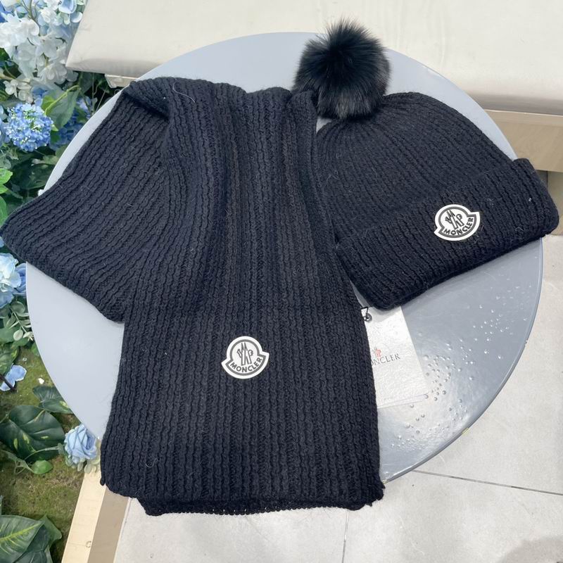 Moncler scarf hat (412)