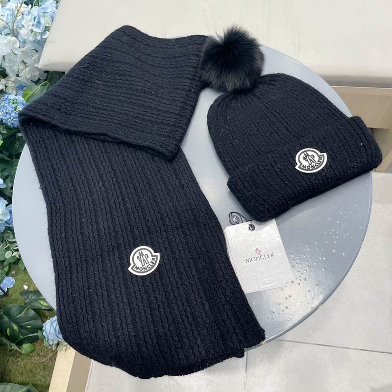 Moncler scarf hat (413)