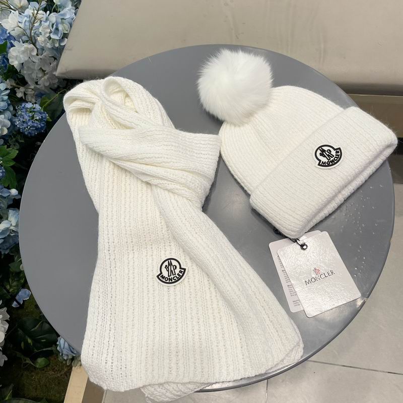 Moncler scarf hat (427)