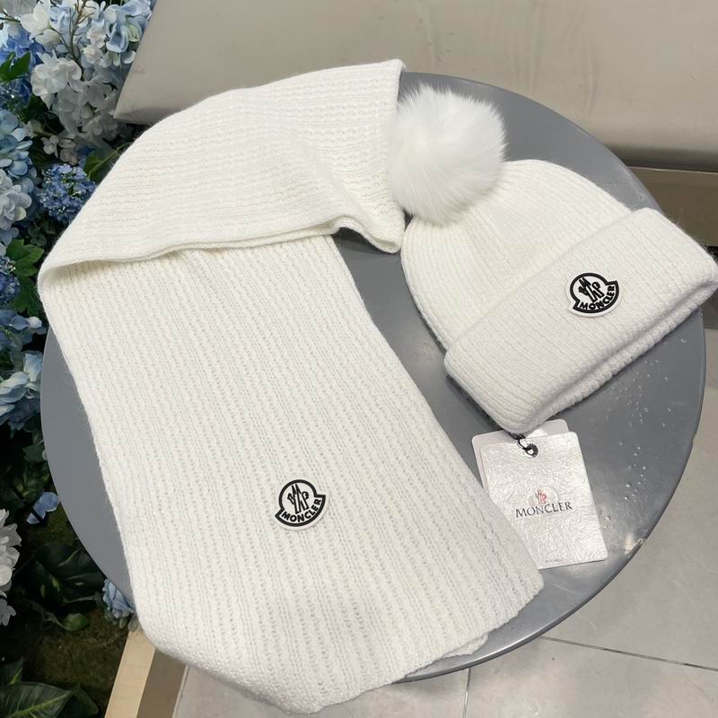 Moncler scarf hat (431)