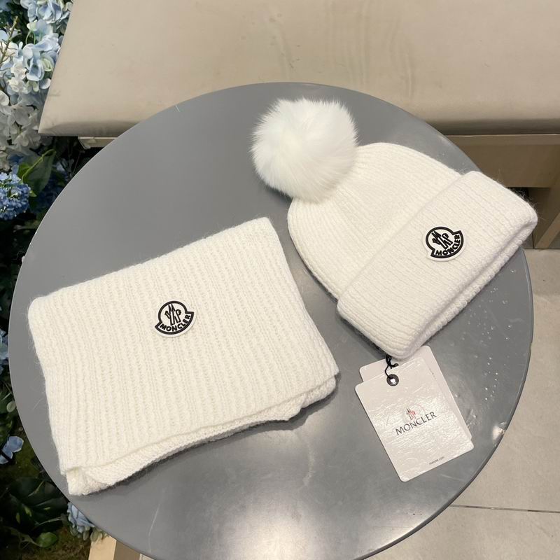Moncler scarf hat (432)