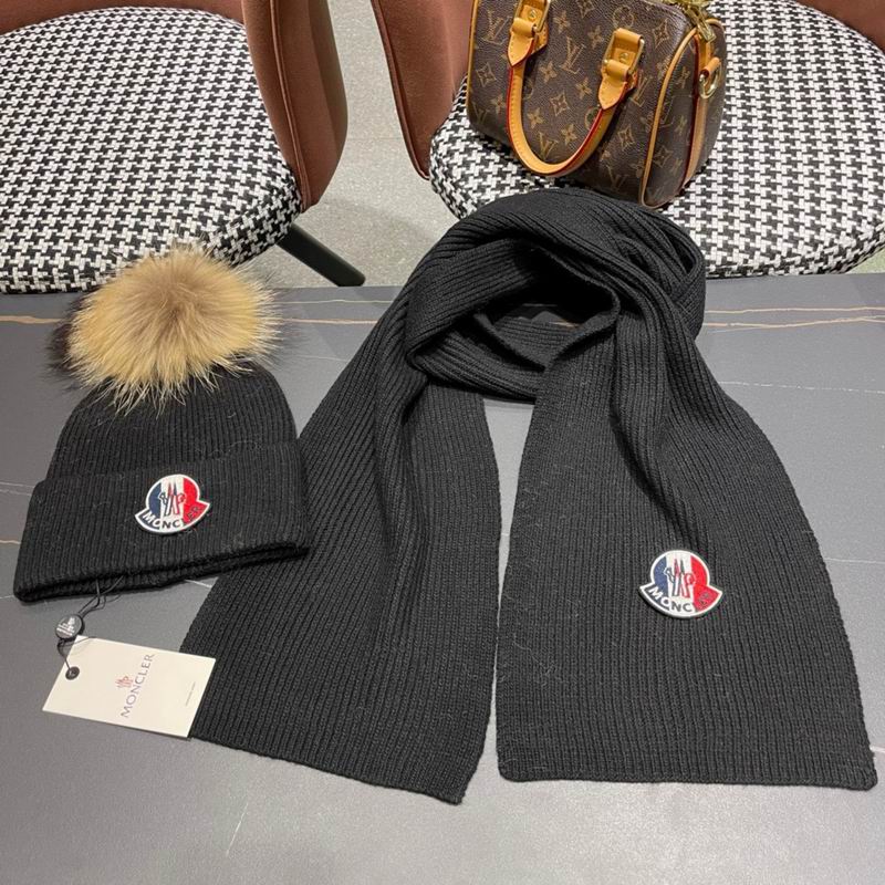 Moncler scarf hat (452)