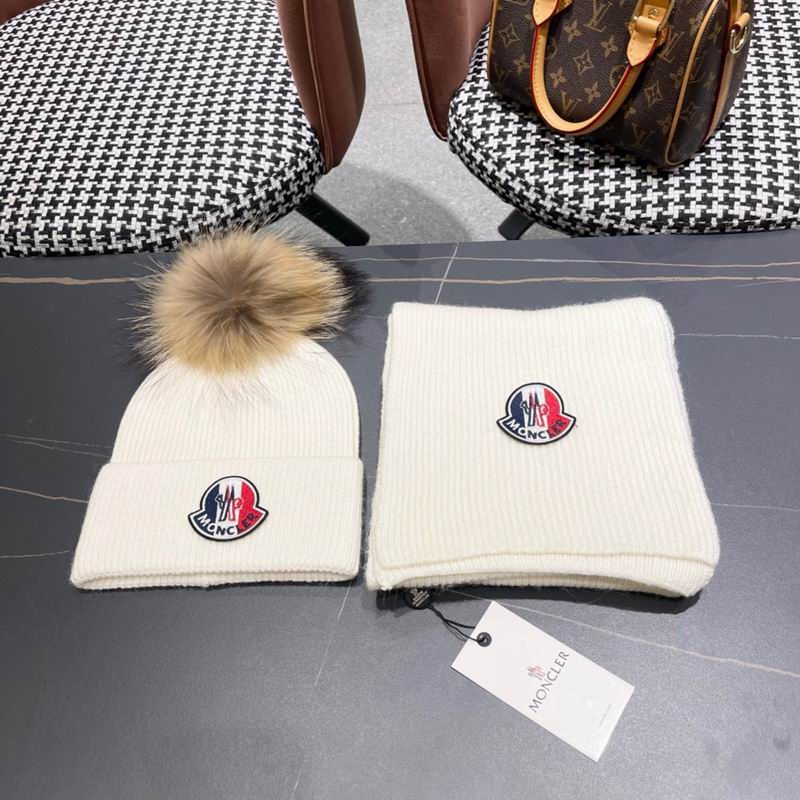 Moncler scarf hat (467)