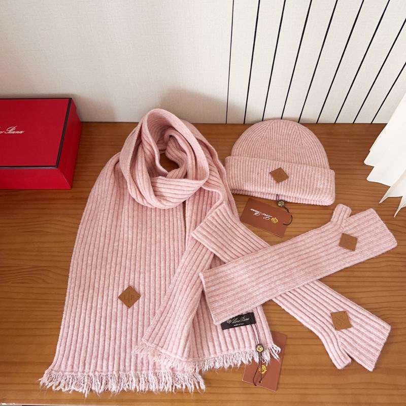 Moncler scarf hat gloves (114)