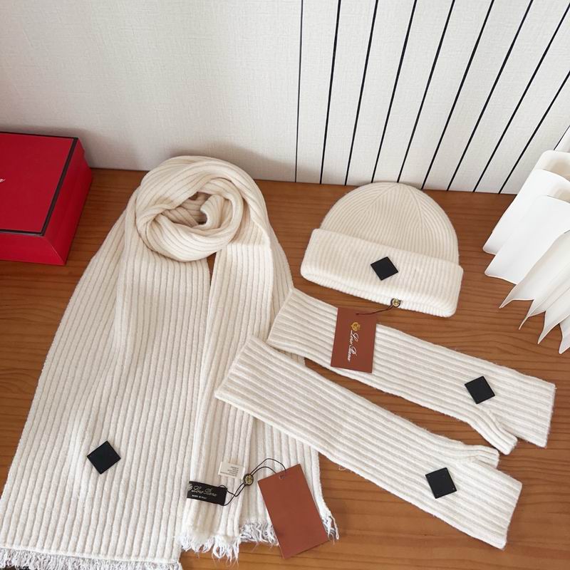 Moncler scarf hat gloves (122)