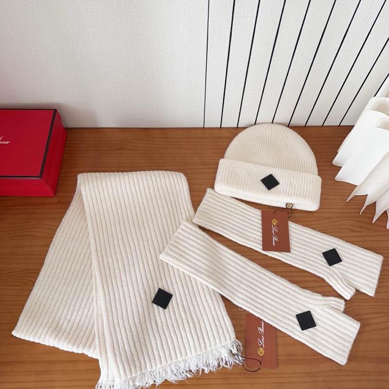 Moncler scarf hat gloves (124)