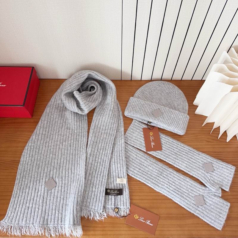 Moncler scarf hat gloves (131)