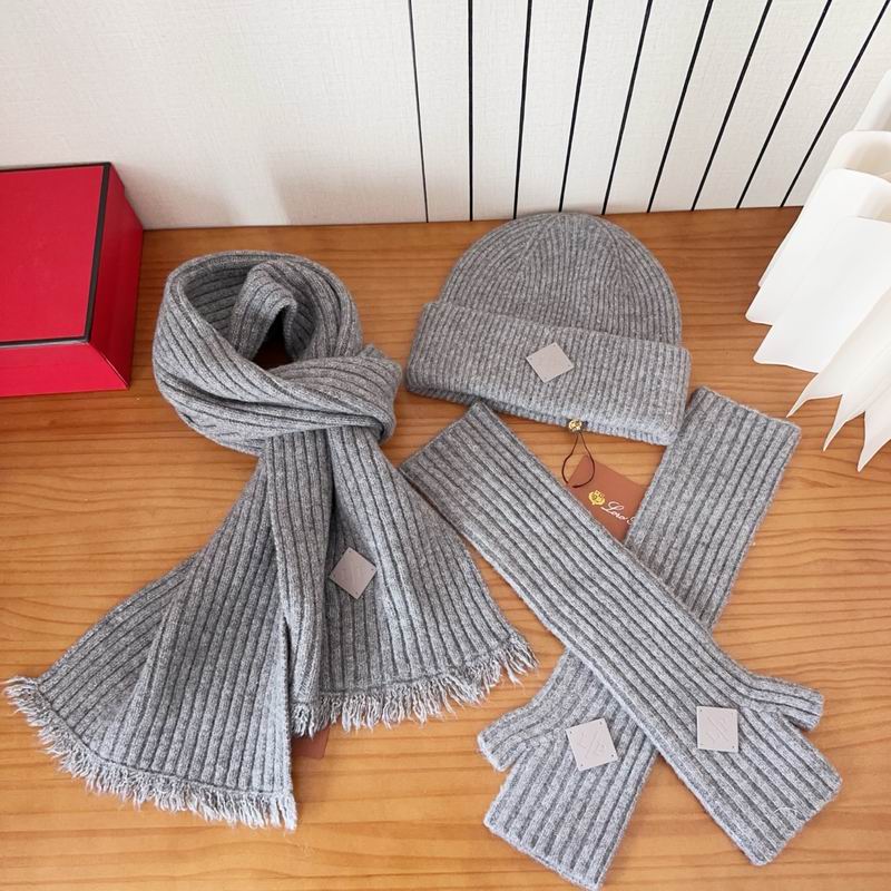 Moncler scarf hat gloves (138)