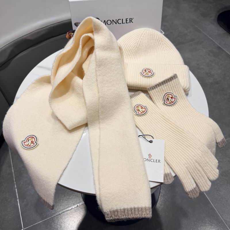 Moncler scarf hat gloves (56)