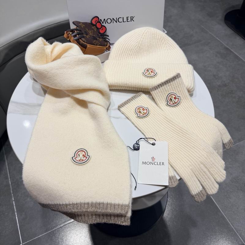 Moncler scarf hat gloves (57)