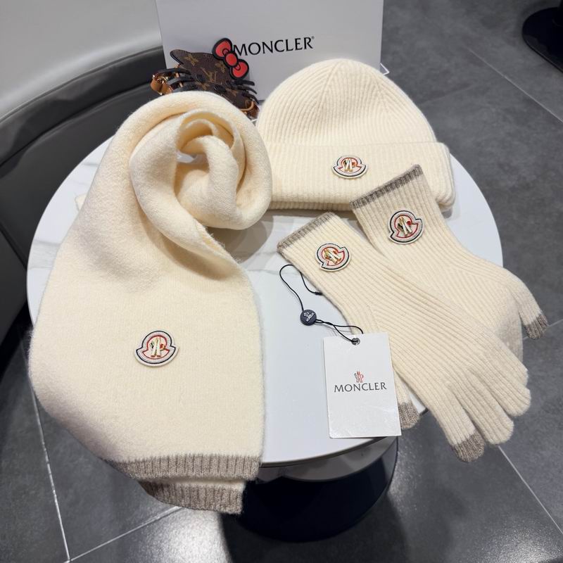 Moncler scarf hat gloves (61)