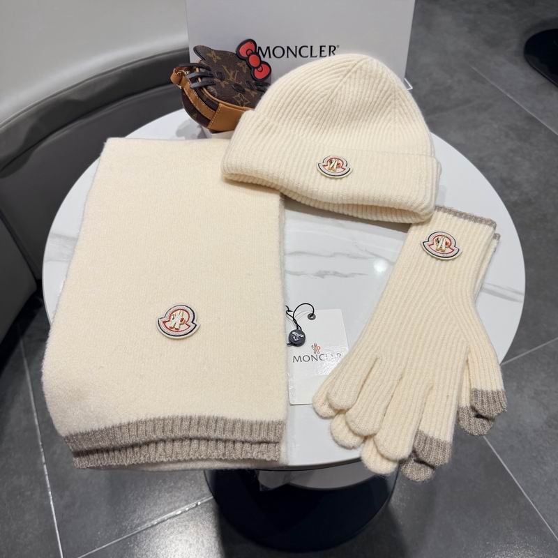 Moncler scarf hat gloves (63)