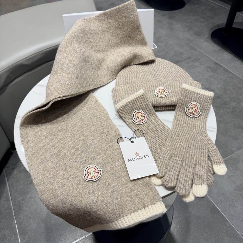 Moncler scarf hat gloves (68)