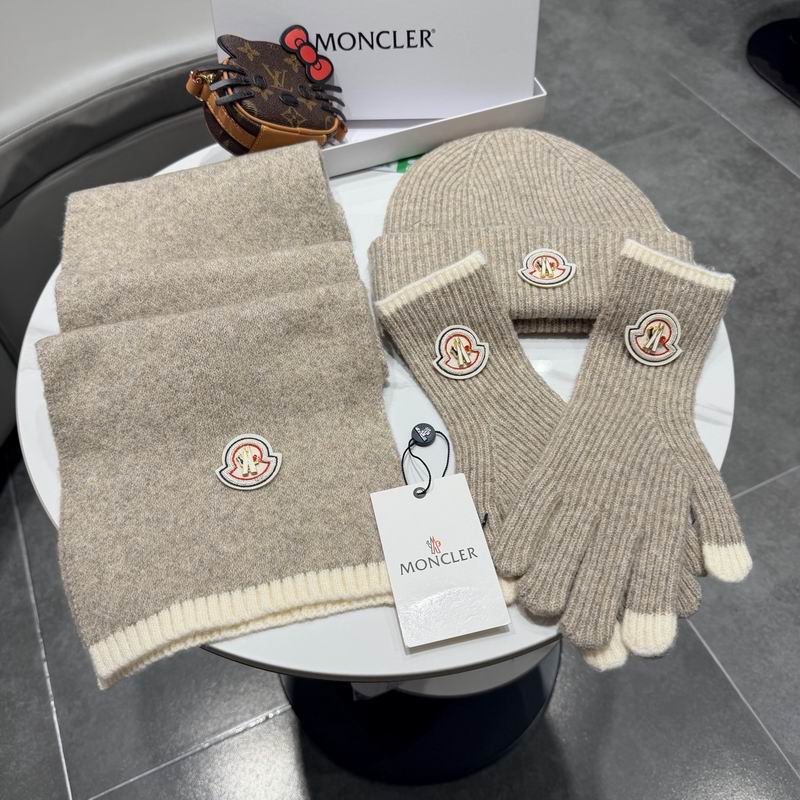 Moncler scarf hat gloves (72)