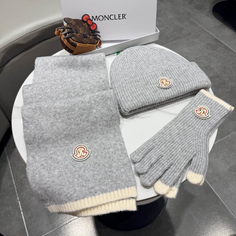 Moncler scarf hat gloves (81)