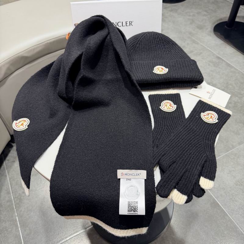 Moncler scarf hat gloves (86)